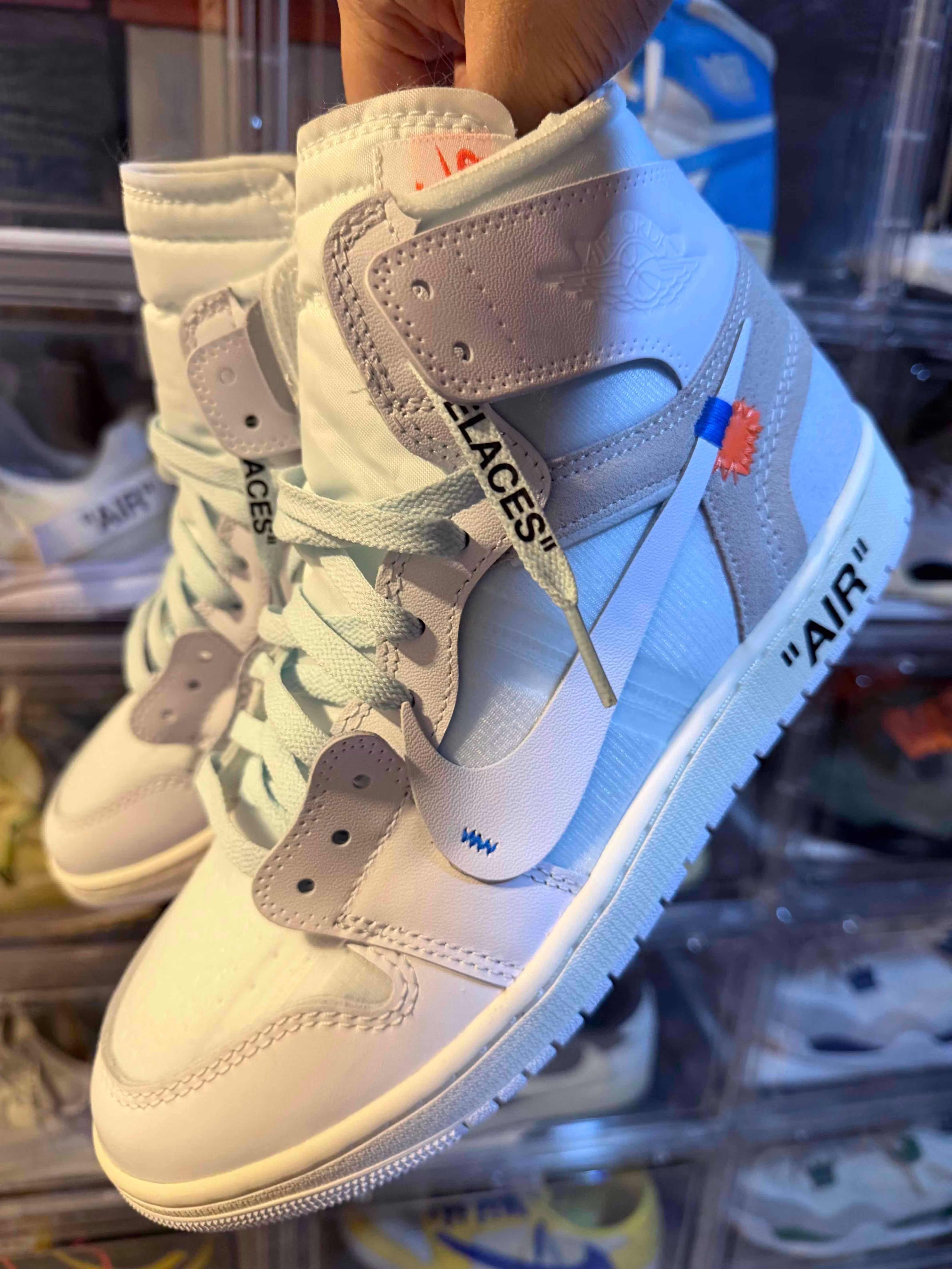 Off-White x Air Jordan Air 1 Retro High OG 'Alaska' AA3834-100 Off-White x Air Jordan Air 1 Retro High OG 'Alaska' AA3834-100